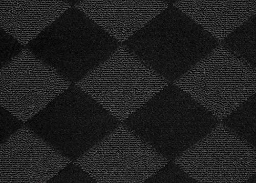 Tapete Garland Rug geométrico 12' x 12' negro miniatura 7