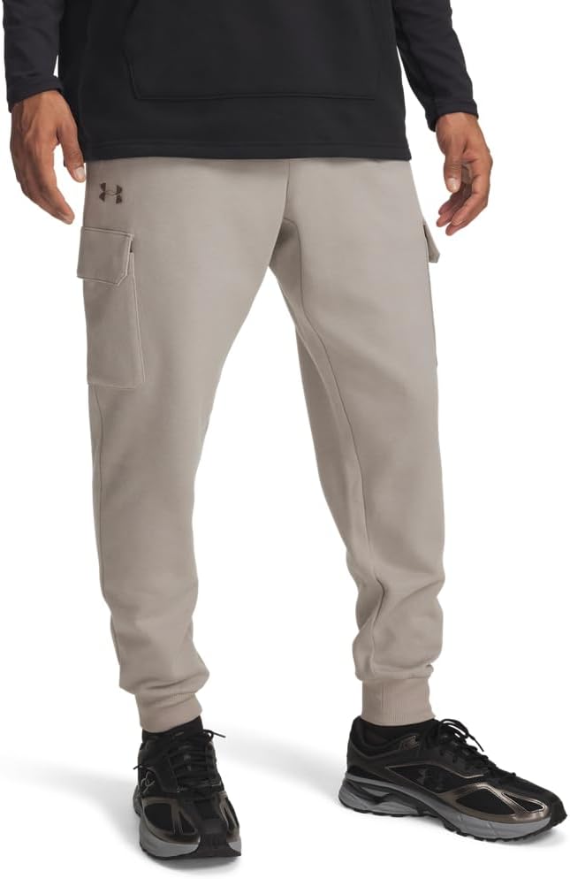 Under Armour Mens Rival Fleece Cargo Joggers