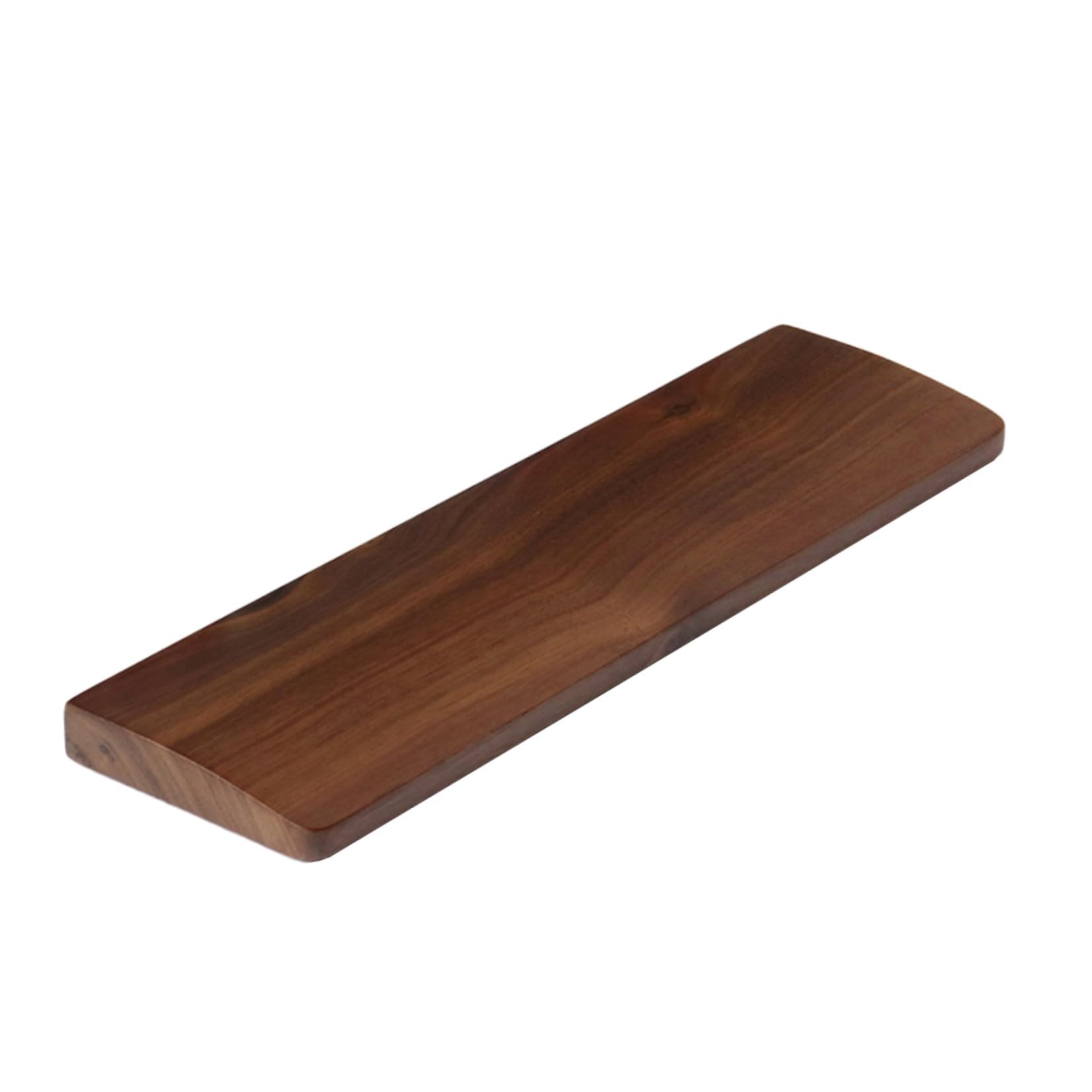 Handgelenkauflage für Tastatur aus Walnussholz 440mm Ergonomisch