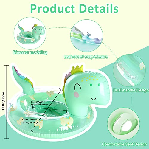 YeahBoom Anello di Nuoto per Bambini,Dinosauro