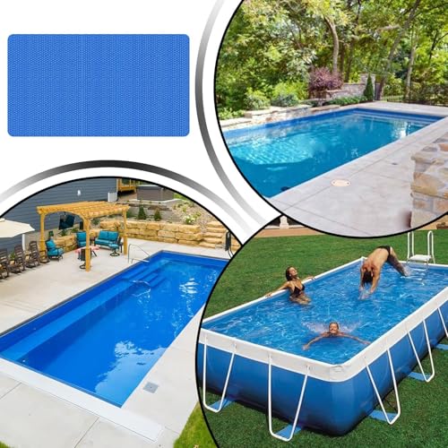 Film isolant de piscine anti-UV et bâche chauffante de sécurité pour grand étang