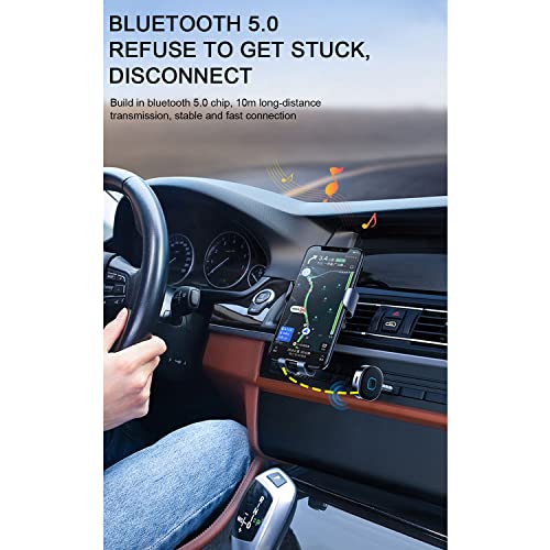 iJiZuo Mini Bluetooth 5.0 AUX Adapter