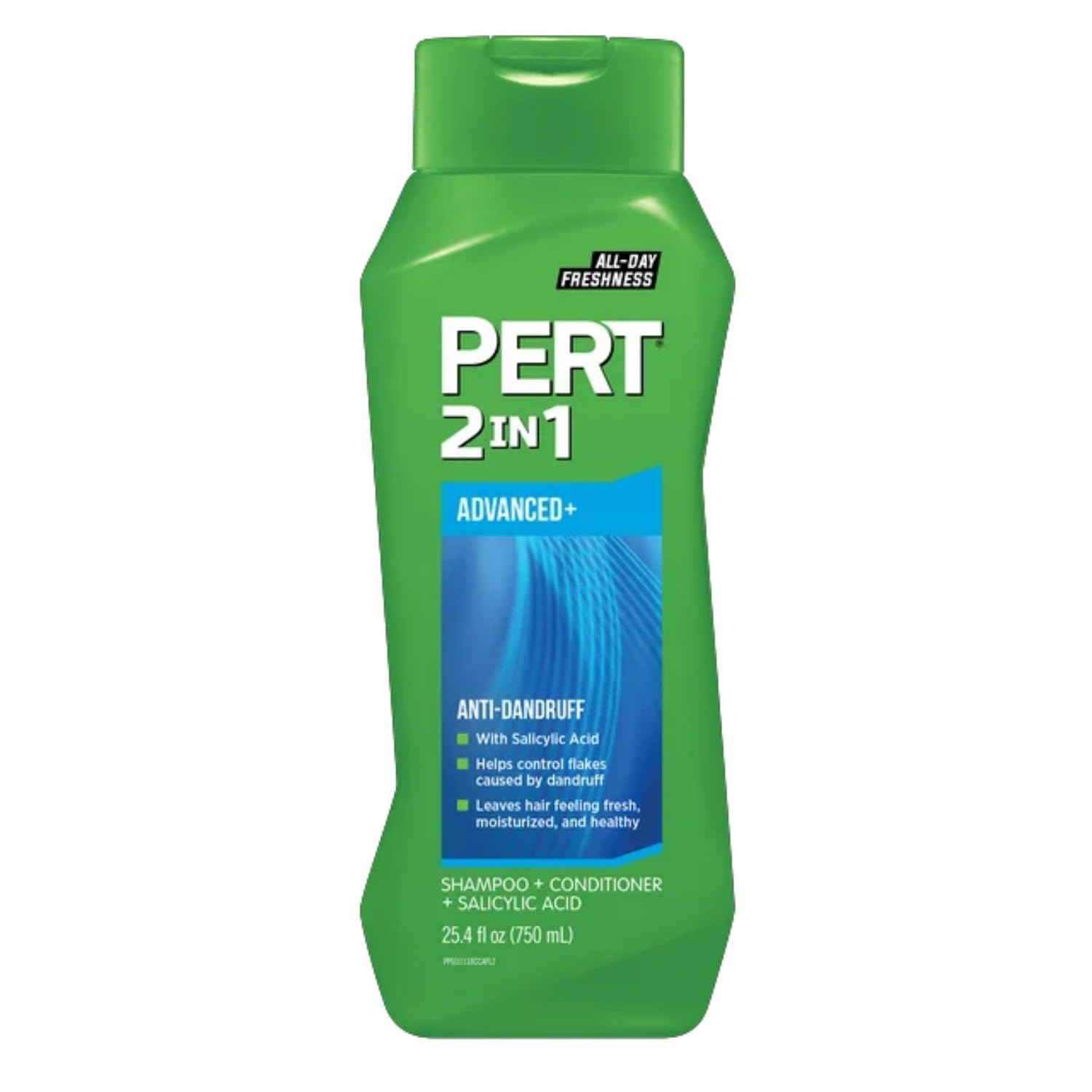 pert plus dandruff away 2-in-1 shampoo plus conditioner medium conditioning normal hair (pack of 4)