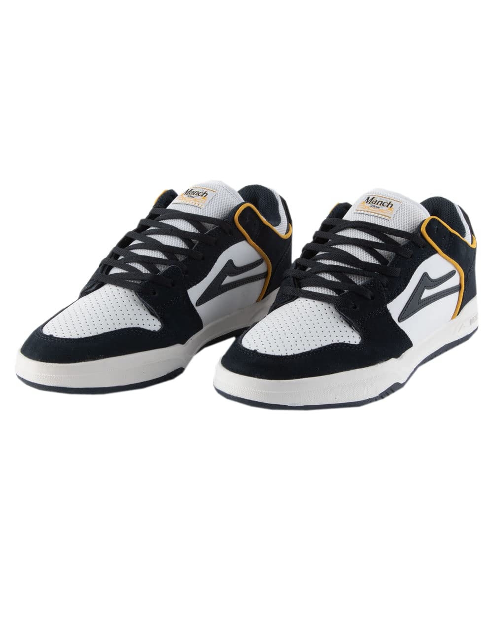 lakai Skateboard Shoes Telford Low Navy/White Suede Manch Pacheco Collection-picture-24