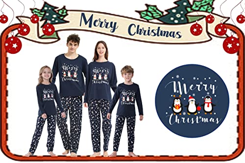 Vozanet Famliy Matching Pajama Sets With Santa Claus Patterns Christmas Sleepwear Jammies for Men Women Kids Xmas Clothes2