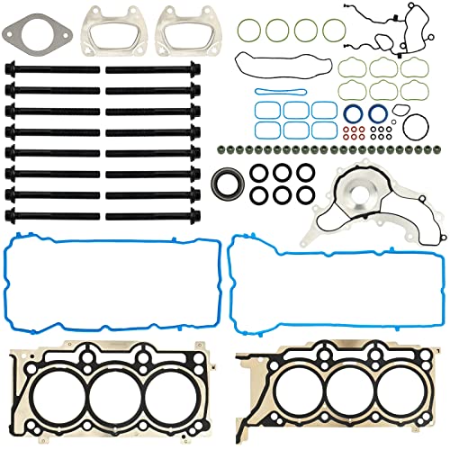Image of 3.6L V6 Head Gasket Set Compatible with Dodge Grand Caravan Journey 2011-2020, Jeep Grand Cherokee Wrangler Jk 2011-2018, Ram 1500 & Classic C /V Promaster 2012-2020, Volkswagen Routan 2011-2014