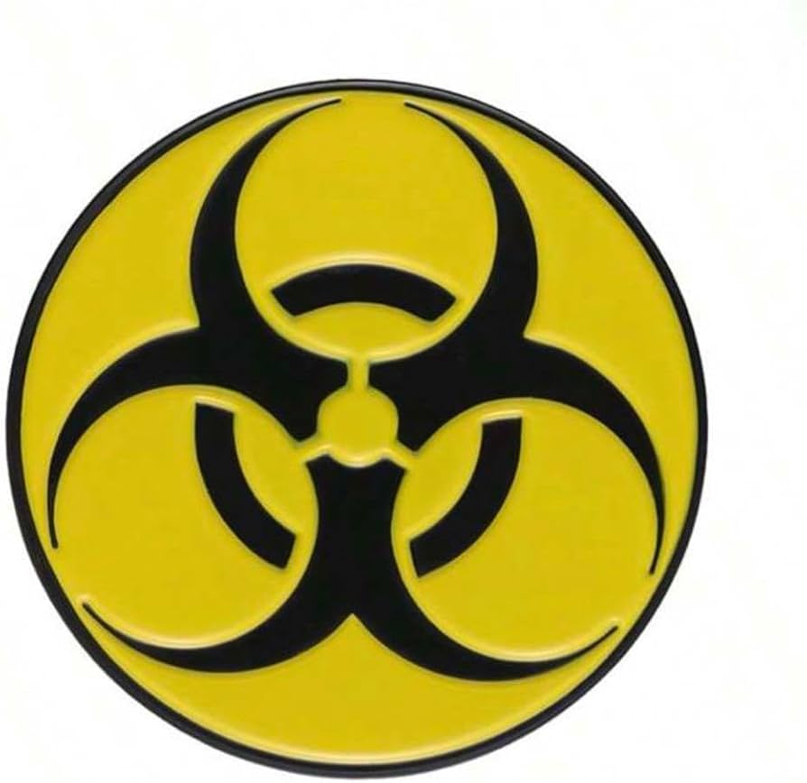 Amazon.co.jp: バイオハザード マーク BIOHAZARD 生物災害 ピンバッジ