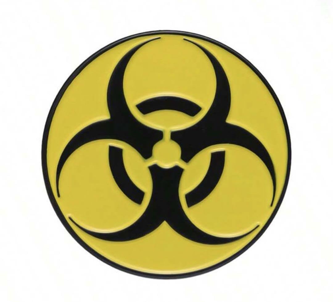 Amazon.co.jp: バイオハザード マーク BIOHAZARD 生物災害 ピンバッジ