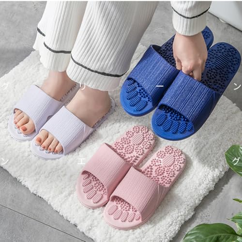 Premium Comfort Non Slip Massage Mat EVA Slides Flat Sandals Summer Slippers For Men Indoor Outdoor Footwear4