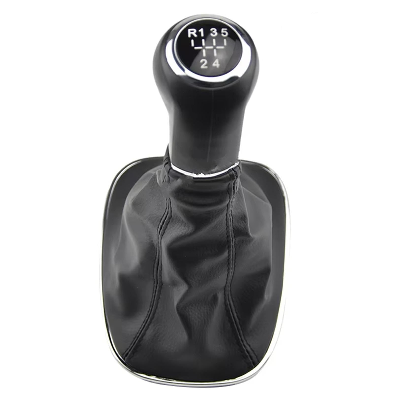 Efddtbhe One Color Compatible With Opel For Corsa D 2006-2014 Car Accessories 5/6 Speed Car Gear Shift Knob Gaitor Boot Shifter Handle(5 Speed-Set)