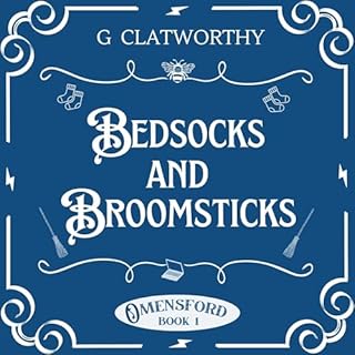 Bedsocks and Broomsticks Audiolibro Por G Clatworthy arte de portada