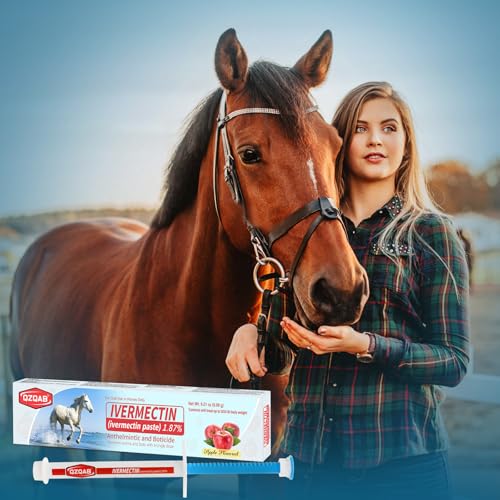 Ivermectin Equine Paste 1.87% – Apple Flavored Oral Dewormer for Horses, 6-Pack - Image 3