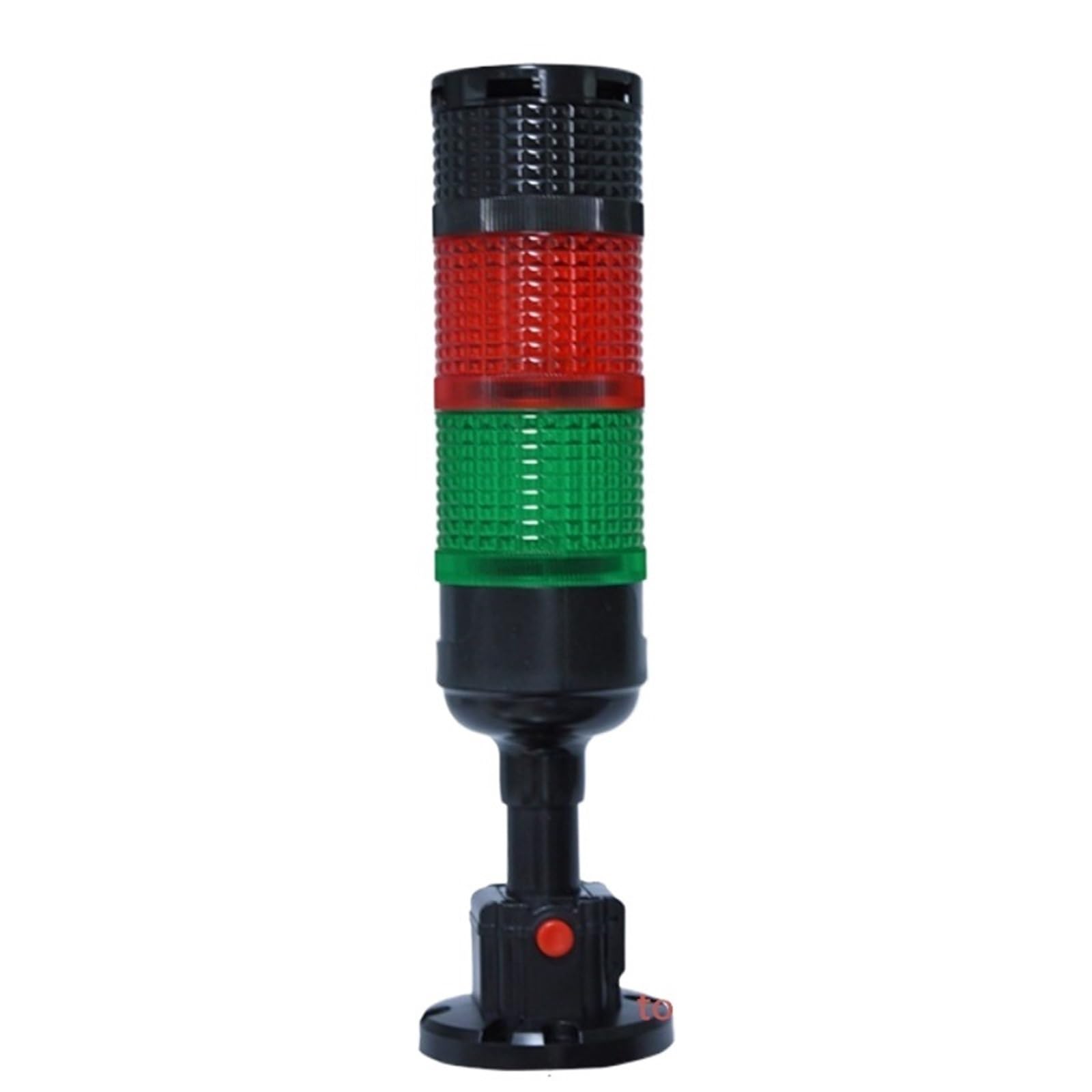 1 szt. 70 mm T70-RG-BZ-2/2Y 12V 24V Dwupoziomowe światło ostrzegawcze LED sygnał maszynowy wskaźnik maszyny trzy kolory brzęczyk (24 V z dźwiękiem)