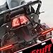 Kinstecks 4PCS Motorcycle Indicators - Flowing Turn Signal Lights, Daytime Running and Brake Lights - 12V LED Amber White Red for Motorbike