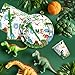 Suhelkit Dinosaur First Birthday Decorations Tableware - Dinosaur 1st Birthday Party Supplies For Boy, Paper Plate, Cup, Napkin, Fork, Dino Party Decorations, Serves 24