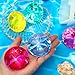 MARFOREVER Extra Large Diving Gems Pool Toys, 60 MM Extra Big Diamond Pastel Pirate Treasure Gem Huge Acrylic Diamond Pool Gems Set for Summer Swimming Party Favors Boy Girls Dive Toy Training Gift
