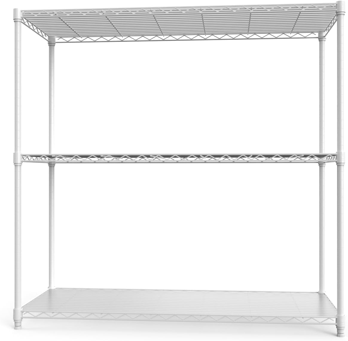 3 Tier NSF Wire Shelf Shelving Unit, 18 x 48 x 48 Inch