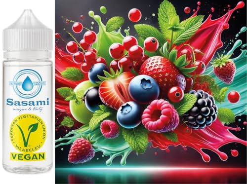 Fruits des bois menthe poivrée arôme DIY e-liquide fruité frais Sasami Vegan