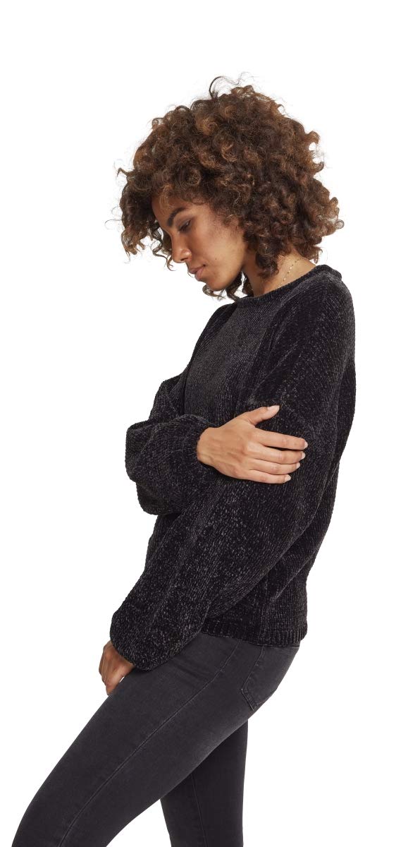 Urban Classics Bluza sportowa Kobiety Damski sweter szenilowy oversize (1 w zestawie)