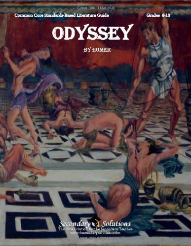 Odyssey Teacher Guide - complete unit of lessons for teaching the novel Odyssey by Homer in Grades 9-12
