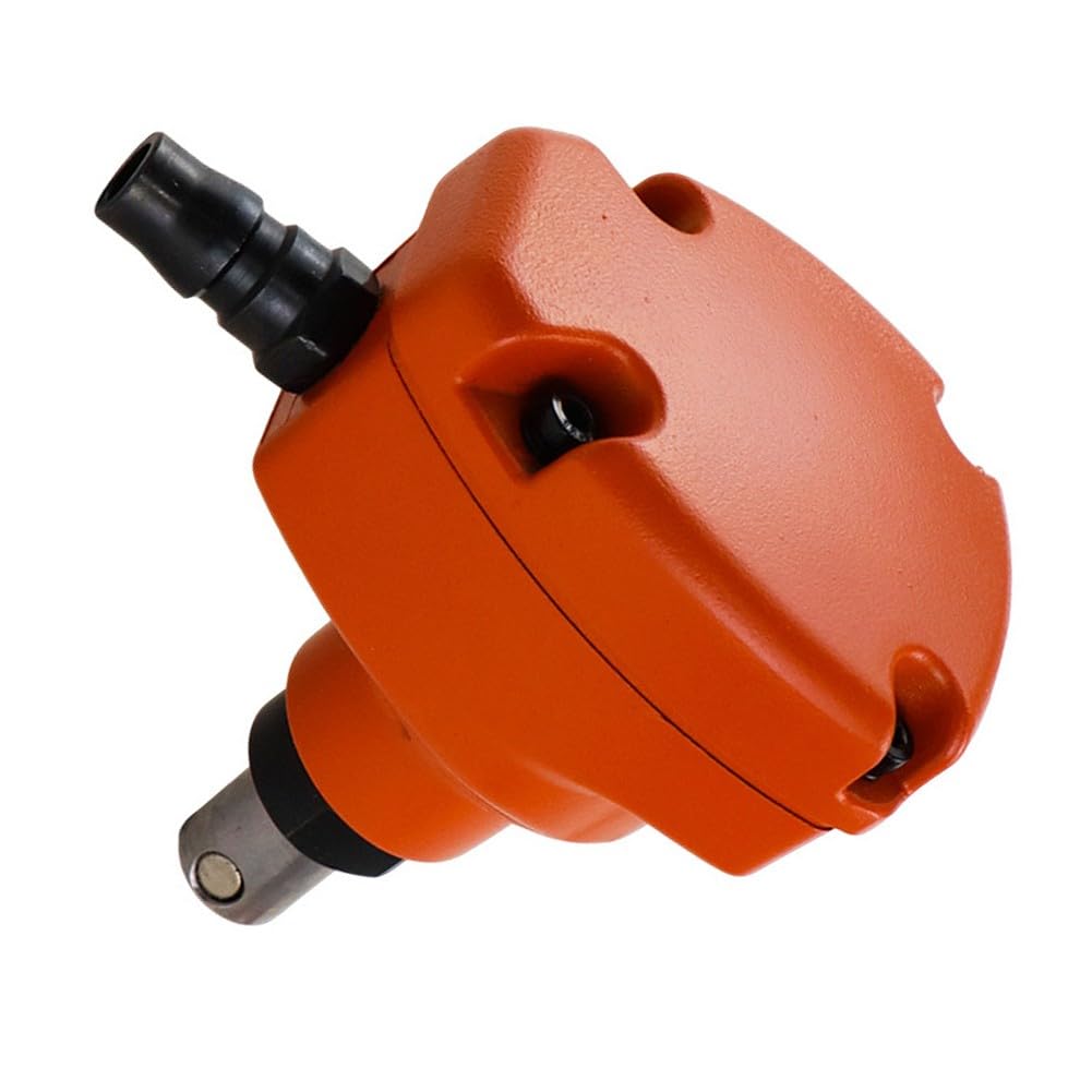 Mini martillo neumático para carpintería, clavo magnético con arranque de gatillo, clavos de 50-100 mm, naranja