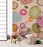 Komar Vlies Fototapete - Microcosmos - Größe 200 x 250 cm - Tapete, Wanddekoration, Wohnzimmer, Schlafzimmer, Büro