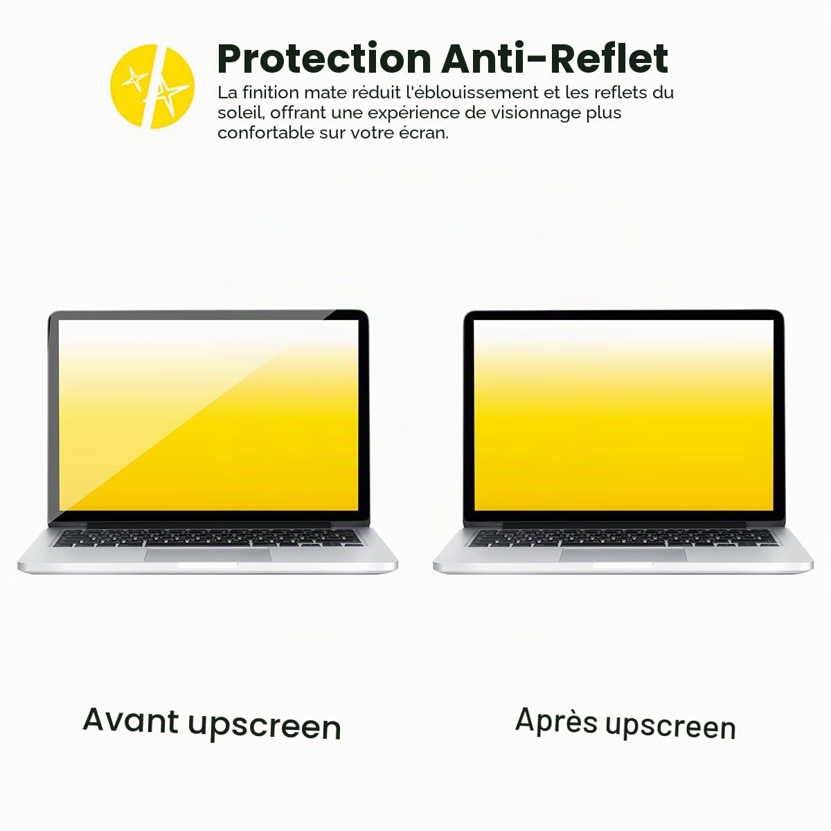 upscreen Protection Ecran Anti-Reflet pour Apple iMac 24" 2021-2024 Film Protection Mat