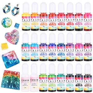Funshowcase 24 Farben Epoxidharz Pigment Set