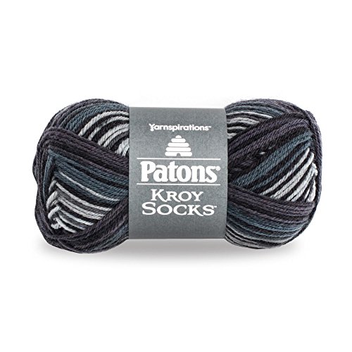 Image of Patons Kroy Socks Yarn - (1) Gauge - 1.75 oz - Tourmaline Tourmaline - For Crochet, Knitting & Crafting