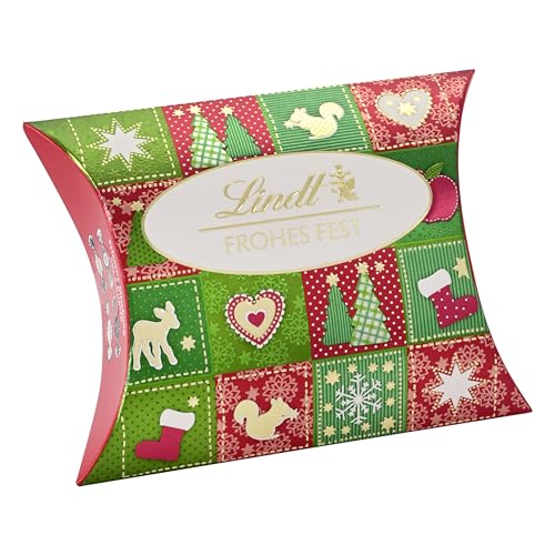 Lindt Frohes Fest Kissen | 46g | 4 köstliche Pralinensorten in...