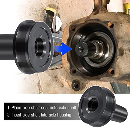 Le-Jx 6697 Wheel Knuckle Vacuum Oil Seal Installer Tool - Compatible With 2005-2019 Ford F-250 F-350, Automotive Axle Tools #TOP2