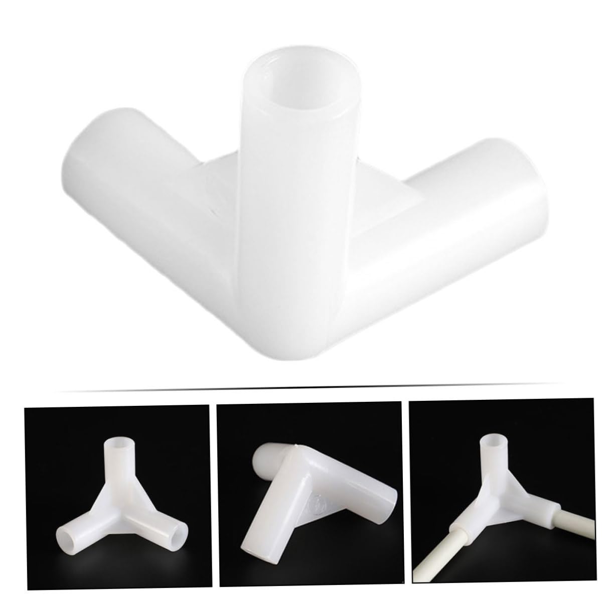 BESPORTBLE Accessoires pour Tente Extérieure Garnitures De Tente D'auvent Raccord De Tuyau Raccords De Tuyauterie pour Tente Garnitures De Tuyau D'auvent Aménagements De Tente PP