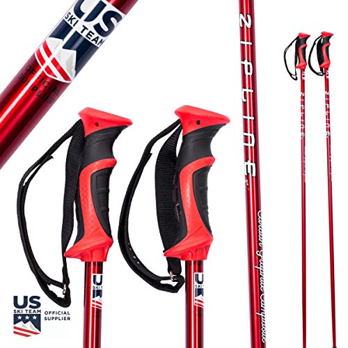 Ski Poles Carbon Composite Graphite - Zipline Blurr 16.0 U.S.- U.S. Ski Team