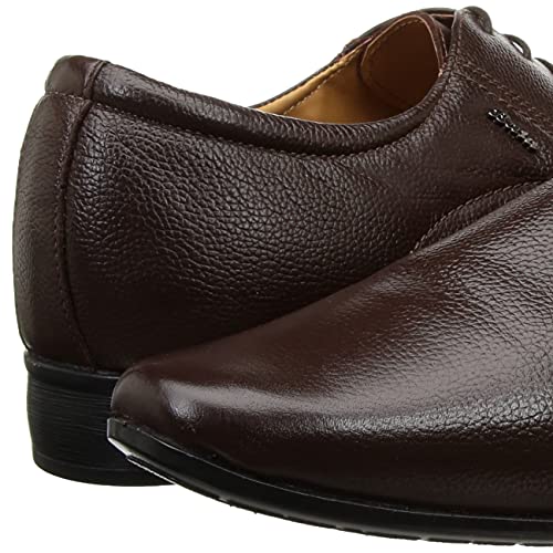 Bata Mens Mascot Derby Black Leather Formal Shoes