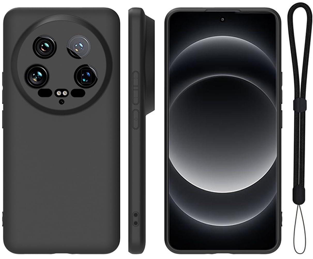 Amazon.co.jp: For Xiaomi 14 Ultra ケース 保護カバー ブラック 