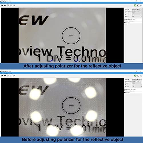 Digital Usb Microscope With Polarizer, True 5Mp Handheld Coin Digital Microscope With Metal Stand Compatible With Windows And Macbook For Smd Soldering Work Jewelers Coins Collection (5Mp) #TOP2