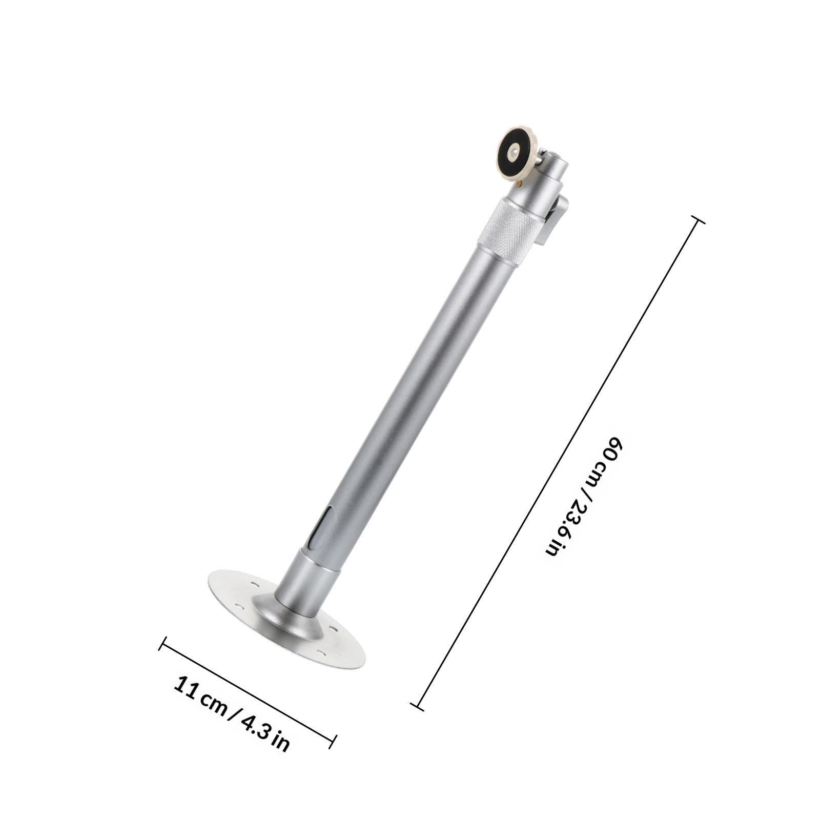 Soporte de Pared Telescópico para Cámara de Seguridad de Aleación de Aluminio 360 Grados Ajustable para Uso en Interiores y Exteriores