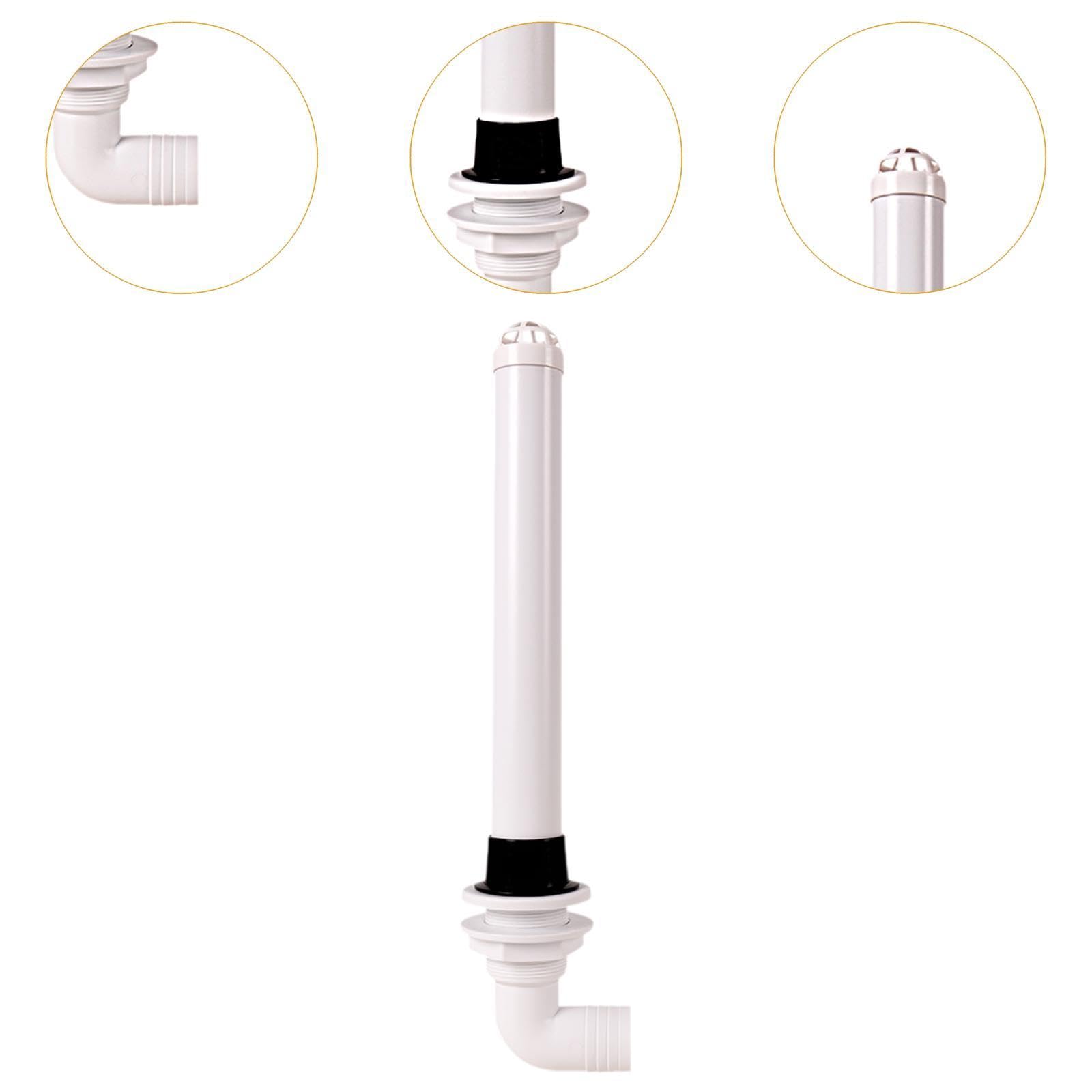 Tubo di Scarico Pieno Premium Facile da Installare Tubo di Scarico Professionale per Vasche per Pesci