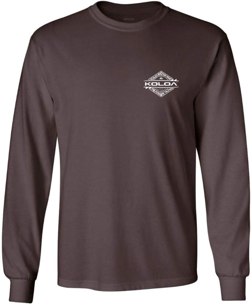 Koloa Surf Mens Diamond Thruster Logo Long Sleeve T-Shirts - Regular, Big & Tall