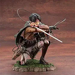Action figure Levi Shingeki no Kyojin Attack on Titan Capitão Levi Ackerman *Soriano's Stores*