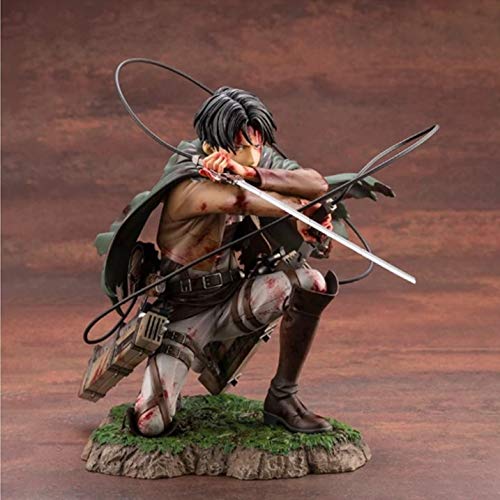 Action figure Levi Shingeki no Kyojin Attack on Titan Capitão Lev...