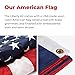 Ezpole Liberty Telescoping Inground Flag Pole Kit for Outdoors-Winds to 130 Mph. Dual Flag Pole Holder for Outside House-Made in USA-Includes Pole Flag Ground Sleeve Hardware (17 Ft.)