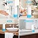 Automatic Touchless Soap Dispenser 400ML - 14 OZ Liquid Dispenser IP65 Waterproof Electric Soap Dispenser for Kids,Adults, Kitchen (White)