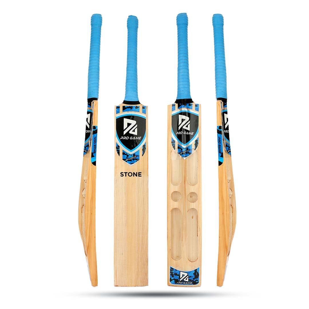 Pro Game ECO Cricket Bat - Premium Kashmir Willow, Free 1 Tennis Ball Lightweight and Durable, High-Performance (Design for Superior Batting Control and Power) (for 12 & Above Years) (B0BZZ2XFW2) Amazon Price History, Amazon Price Tracker