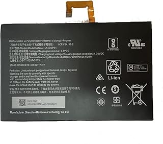 Powerforlaptop Replacement L14D2P31 Battery Compatible with Tab 2 A7600-F A10-70F Tab2 A10-70 A10-70L Tablet TB2-X30 TB2-X30M 3.8V 7000mAh 26.6Wh