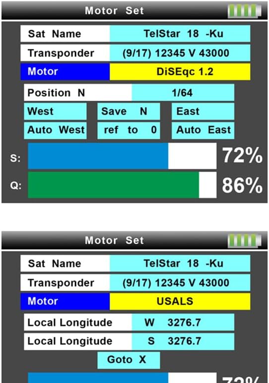 VF-6800P Satellite Meter Support DVB-T2/DVB S2/DVB C Combo Sat Meter For Satellite TV Receiver DVD T2 Tuner