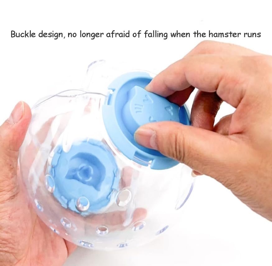 Rueda para Hamster,Bolas de Hámster,Hámster Pelota Correr Pelota,Bola para Hámster Bola,Juguete para Hámster Pelota,Correr Pelota para Ejercicios para Hámsters,para Animales Pequeños,Hámsteres