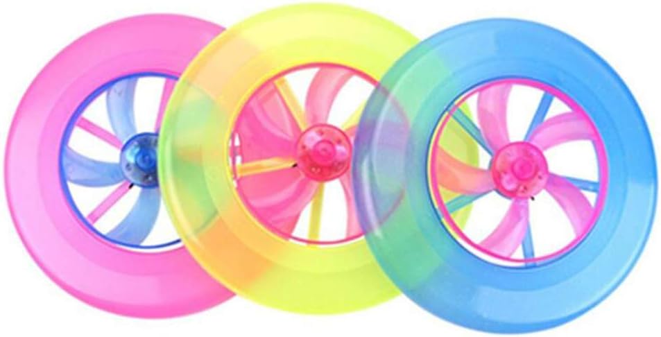 LED Flying Disc for Kids Children,3-Pack,23CM