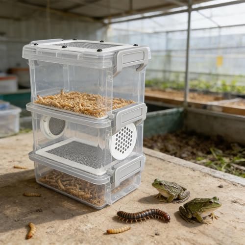 Kit de cría de camas para evitar humedad en terrarios de ranas 4