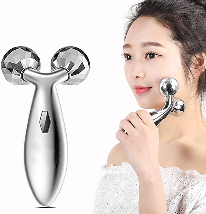 3D Manual Roller Face Body Massager Skin Lifting Wrinkle Remover Facial Massage For Relaxation and Tightening